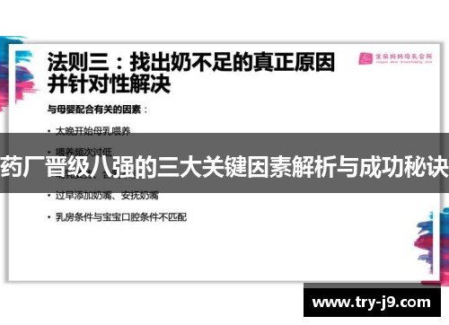 药厂晋级八强的三大关键因素解析与成功秘诀