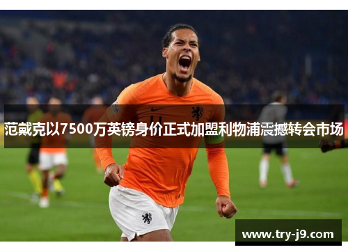 范戴克以7500万英镑身价正式加盟利物浦震撼转会市场