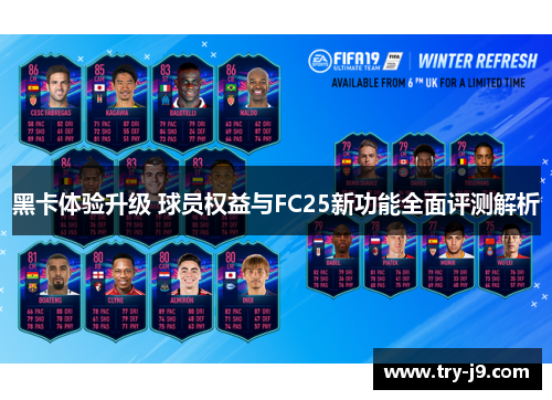 黑卡体验升级 球员权益与FC25新功能全面评测解析